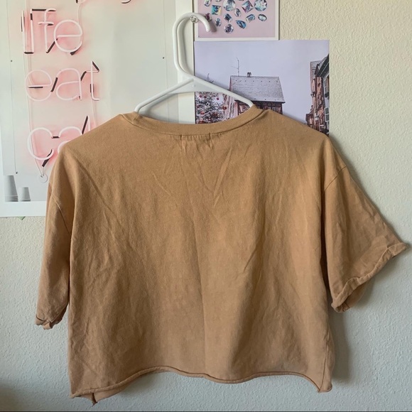 Rodeo Nights Longhorn Crop Graphic Tee - Picture 5 of 5